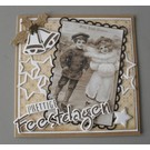 Vintage, Nostalgia und Shabby Shic VINTAGE CARD TOPPERS, 3 x 7 Motive