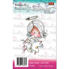 Polkadoodles  Gjennomsiktig stempel