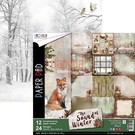 Designer Papier Scrapbooking: 30,5 x 30,5 cm Papier New! Designer paper, printed on both sides, The Sound of Winter