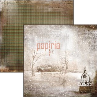 Designer Papier Scrapbooking: 30,5 x 30,5 cm Papier Weihnachtsaktion! Neu! Designer Papier, doppelseitig bedruckt,The Sound of Winter, LETZTES EXEMPLAR