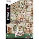 BASTELSETS / CRAFT KITS Projet de Noël! Bloc créatif pour scrapbooking et cartes, A4