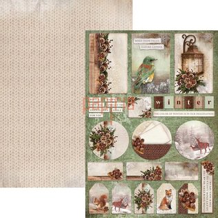 BASTELSETS / CRAFT KITS Julen projekt! Scrapbog og kort Creative Block, A4