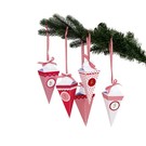 BASTELSETS / CRAFT KITS Make Christmas decorations: Complete craft kit for an advent calendar