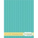 Taylored Expressions 1 embossing folder