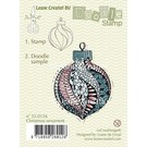 Leane Creatief - Lea'bilities und By Lene Transparent stamp, doodle christmas ornament