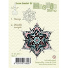 Leane Creatief - Lea'bilities und By Lene Gennemsigtig frimærke, doodle christmas ornament