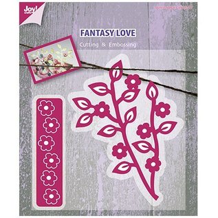 Joy!Crafts / Jeanine´s Art, Hobby Solutions Dies /  Matrices de découpe, branche avec des fleurs