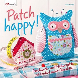 Bücher, Zeitschriften und CD / Magazines Bok: Patch glad! Patchwork og syprosjekter med god stemningsgaranti