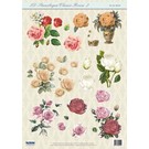 Bilder, 3D Bilder und ausgestanzte Teile usw... 3D-Stanzbogen Classic Roses