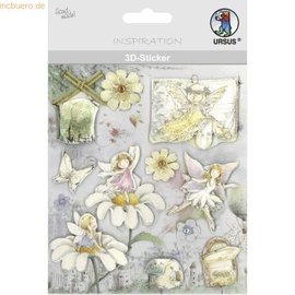 STICKER / AUTOCOLLANT 3D-Sticker motif with glitter effect