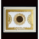 CREATIVE EXPRESSIONS und COUTURE CREATIONS Punching and embossing template: filigree decorative frames