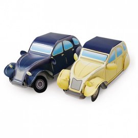 Hunkydory Luxus Sets & Sandy Designs 3D Automobiles Project - Golden Road & Silver Road