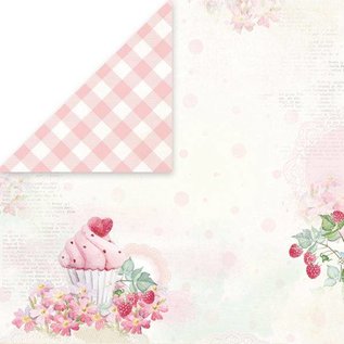 Karten und Scrapbooking Papier, Papier blöcke Papirblokk, 30,5 x 30,5 cm, søt dessert