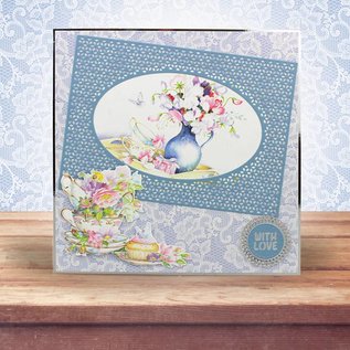 Hunkydory Luxus Sets & Sandy Designs Punching og prægning skabeloner: Smuk gitter ramme