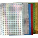 Karten und Scrapbooking Papier, Papier blöcke Hologram papier, A4 210x297 mm, 120 g, 8 vellen