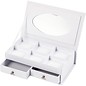 Kinder Bastelsets / Kids Craft Kits 1 jewelery box, size 18x10,5 cm, H 5 cm, white