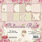 Karten und Scrapbooking Papier, Papier blöcke Blocco di carta, Bellissima Rose, 15,24 x 15,24 cm