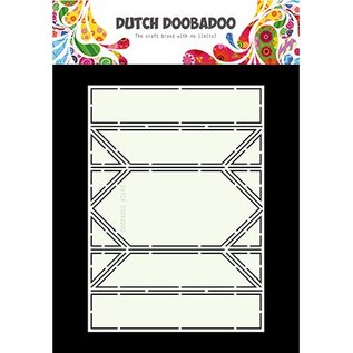 Dutch DooBaDoo A5 plastic template: Card Art Springcard