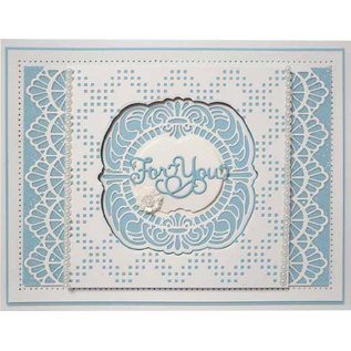 CREATIVE EXPRESSIONS und COUTURE CREATIONS Punching templates: Filigree decorative frames