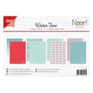 Joy!Crafts / Jeanine´s Art, Hobby Solutions Dies /  A4 PapierSET: Wintertime, 200 gr