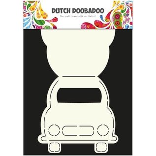 Dutch DooBaDoo Kunstschablone, zur Gestaltung von Karten in Form eines Autos