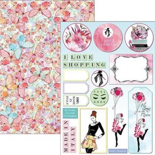 Karten und Scrapbooking Papier, Papier blöcke NUOVO! Scrapbooking e carte A4 Blocco designer creativo "Luxury italiano"