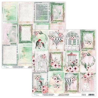 Karten und Scrapbooking Papier, Papier blöcke BRAND NEW! Luxe papierblok, "Secret Place" 15,2 x 15,2 cm