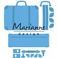 Marianne Design Skære skabeloner: Skabelig kuffert
