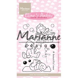 Marianne Design Motif estampé, bannière: Bébé, Les bébés mignons d'Eline