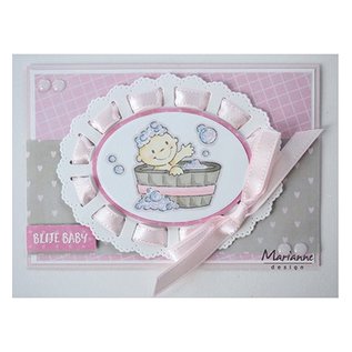 Marianne Design Stamp motif, banner: Baby, Eline's Cute Babies