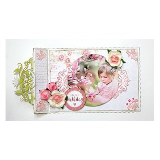 Joy!Crafts / Jeanine´s Art, Hobby Solutions Dies /  Klippemaler: dekorative rammer og virvler