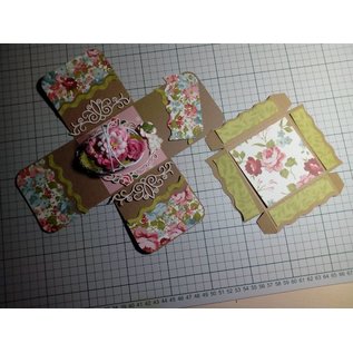 Designer Papier Scrapbooking: 30,5 x 30,5 cm Papier Carta di design, set di carta rosa con 6 fogli, 30.5