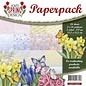 AMY DESIGN Card and scrapbook paper block, size 15.2 x 15.2 cm, spring
