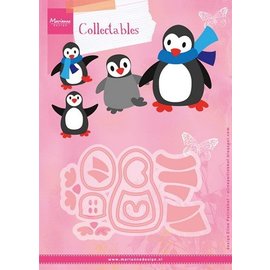 Marianne Design cutting dies, Leane Creatief, Penguin