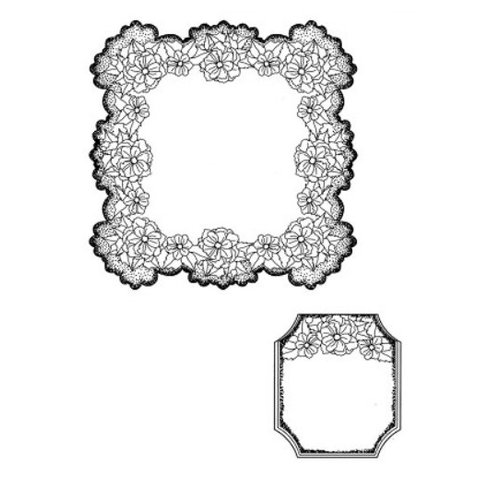 CREATIVE EXPRESSIONS und COUTURE CREATIONS Stamped motif, Floral Oasis CREATIVE EXPRESSIONS und COUTURE CREATIONS Stamped motif, Floral Oasis