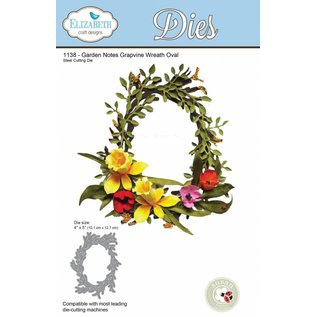 Elisabeth Craft Dies , By Lene, Lawn Fawn cutting dies, wreath oval