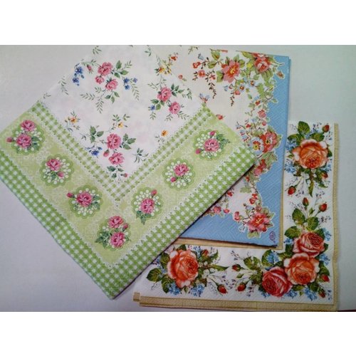 DECOUPAGE AND ACCESSOIRES Decoupage designer servetten DECOUPAGE AND ACCESSOIRES Decoupage designer servetten
