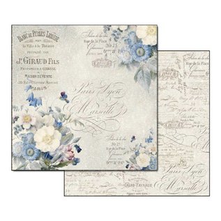 Stamperia, Papers for you  und Florella Kaarten en plakboekblok, 30,5 x 30,5 cm