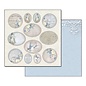 Stamperia, Papers for you  und Florella Karten und Scrapbook Papierblock, 30,5 x 30,5cm