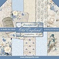 Stamperia, Papers for you  und Florella Bloc de papier pour cartes et scrapbook, 30,5 x 30,5 cm