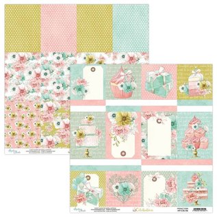 Designer Papier Scrapbooking: 30,5 x 30,5 cm Papier Bloc de papier pour cartes et scrapbook, 30,5 x 30,5 cm