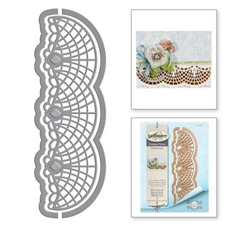 Spellbinders und Rayher Stansmaler, filigree grænsen