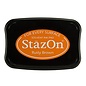 FARBE / STEMPELKISSEN StaZon stamp ink: Rusty Brown (Stazon ink is colorfast and water resistant)