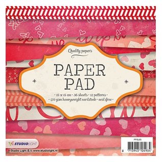 Karten und Scrapbooking Papier, Papier blöcke Blocco carta e scrapbook, 15 x 15 cm