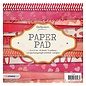 Karten und Scrapbooking Papier, Papier blöcke Card and scrapbook paper block, 15 x 15 cm