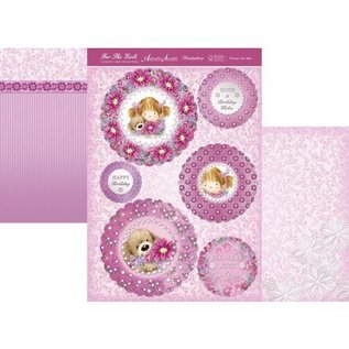 Hunkydory Luxus Sets & Sandy Designs Hunkydory, jeu de cartes de luxe "Fleur pour moi"