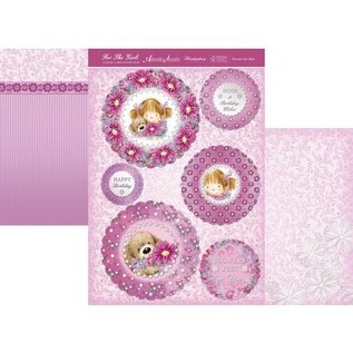 Hunkydory Luxus Sets & Sandy Designs Hunkydory, set di carte di lusso "Flower for me"