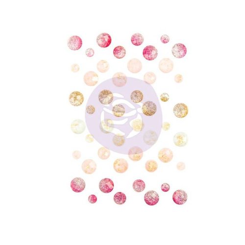 Prima Marketing und Petaloo Embellissements, "Misty Rose" 45 Pierres De Cristal Prima Marketing und Petaloo Embellissements, "Misty Rose" 45 Pierres De Cristal