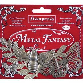 Stamperia und Florella Stamperia Metal Fantasy Embellishments