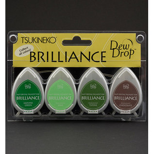 FARBE / STEMPELKISSEN Brilliance Dew Drop - Set de 4